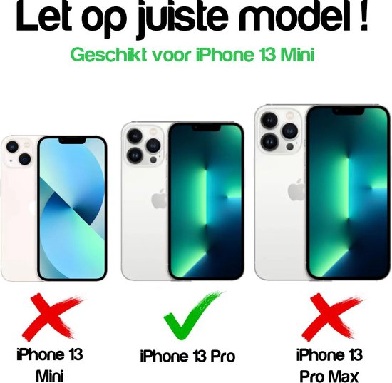 Smartphonica iPhone 13 Pro screenprotector van glas met notch geschikt voor iPhone 13 Pro