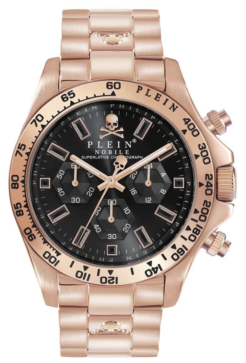 Philipp Plein - Heren Horloge Nobile - Brons