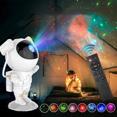 LED Astronaut Galaxy Projector Dimbaar Projectorlampen-Sterren Projector Nachtlampje-Sterrenhemel Projector-met Afstandsbediening-voor Kinderen Home Decor-Cadeau