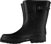 XQ Footwear - Bottes de pluie pour femmes - Bottes en caoutchouc - Femme - Festival - Imprimé panthère - Caoutchouc - gris foncé - noir - Taille 42