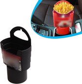 WiseGoods Premium Friet Houder Auto - Bakjes - Organizer - Frietbakje - Eten - Drive - Snacks - Accessoires - Zwart