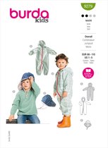 Burda Naaipatroon 9279 - Combinatie: overall en hoedje/ regenpak