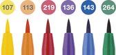 Faber-Castell tekenstift - Pitt Artist Pen - 6-delig - Colour - FC-167174