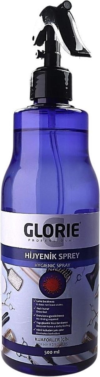 Glorie Desinfecterende Hygiëne Spray 80% Alcohol - 500 ml