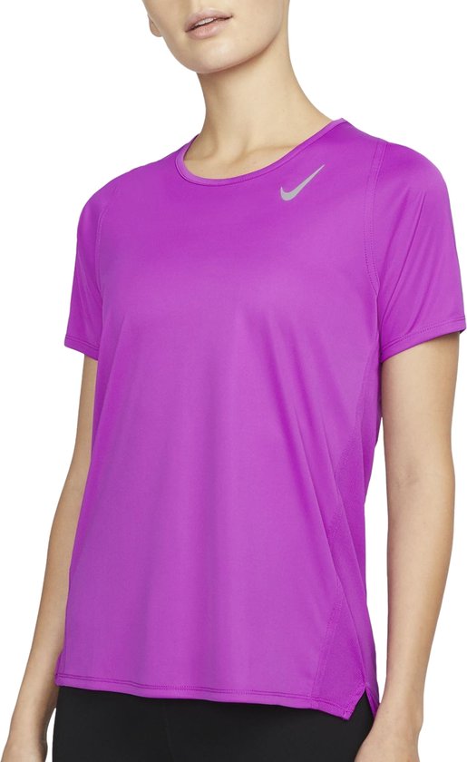 melodie Mand vertrekken Nike Dri-FIT Race Shirt Sportshirt Vrouwen - Maat XS | bol.com
