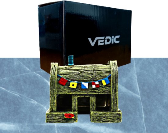 VEDIC® - Spongebob Aquarium decoratie Krab - Ornamenten - Krokante Krab Restaurant