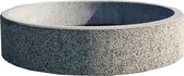 Bloembak beton, bloembak beton Ø150x40cm gewassen grind