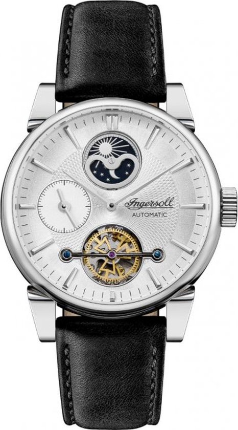 Montre Automatique Ingersoll Bison No.74 IN1717BK - Boîtier Noir 44mm - Bracelet NATO - Neuf