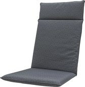 Madison - Hoge rug - Check grey - 120x50 - Grijs