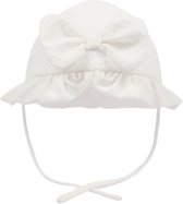 Baby zonnehoedje|kleur wit maat 74/80| chapeau de soleil bébé couleur blance or taille size 74/80 centimètre