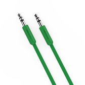 DesignNest - AUX kabel - 3 meter - Groen - Plat