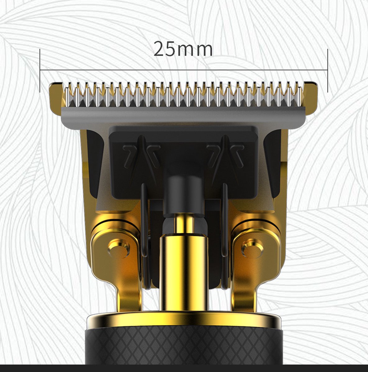 Tondeuse mannen - Trimmer - Draadloos - Inclusief Puntkam - Oplaadbaar - 4x opzetstuk