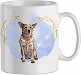 Mok australian cattledog 2.3| Hond| Hondenliefhebber | Cadeau| Cadeau voor hem| cadeau voor haar | Beker 31 CL