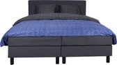 Slaapdirect Boxspring Sevilla 160x200 | Complete set, inclusief hoofdbord + matras + topper