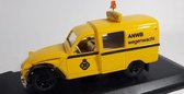 Citroën 3CV ANWB Wegenwacht (Geel) (9 cm) 1:43 Eligor - Modelauto - Schaalmodel - Miniatuurauto