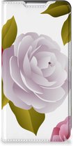 Telefoon Hoesje Cadeau voor haar Geschikt voor Samsung Galaxy S22 Plus Wallet Flip Case Roses