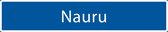 Straatnaambord Nauru| Straatnaambord land| Verkeersbord Nauru| Verkeersborden | Straatnaambord origineel | Verkeersborden Landen