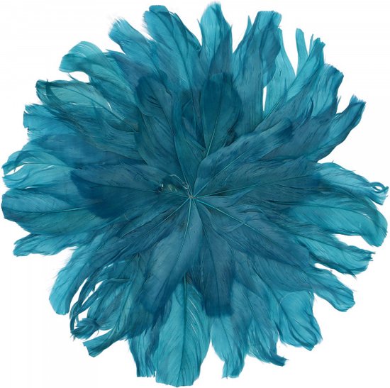 Veren onderlegger -  Blauwe lentebloem-  om te leggen of op te hangen -  Diameter 20 cm