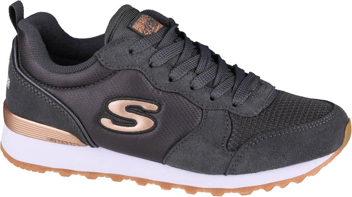 Skechers OG 85 - Gold'n Gurl, Vrouwen, Grijs, Sneakers, maat: 38,5