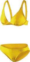 BECO bikini, B-cup, gevoerd, wire-bra, geel, maat 38