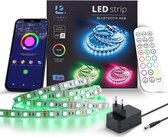 Lideka – LED Strip 5 meter – Bluetooth - Gaming Accesoires - Met Afstandsbediening