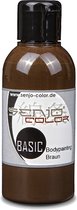 Senjo-Color  Brown 75ml airbrushschmink | Airbrushschmink waterbasis