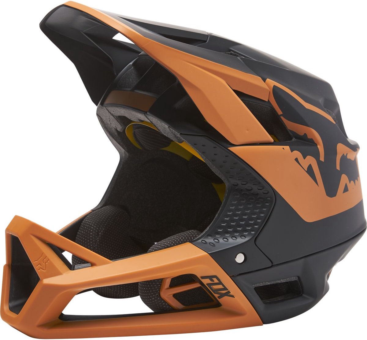 Fox Racing Proframe Tuk Integraalhelm Downhill BMX MTB Helm Zwart - Large