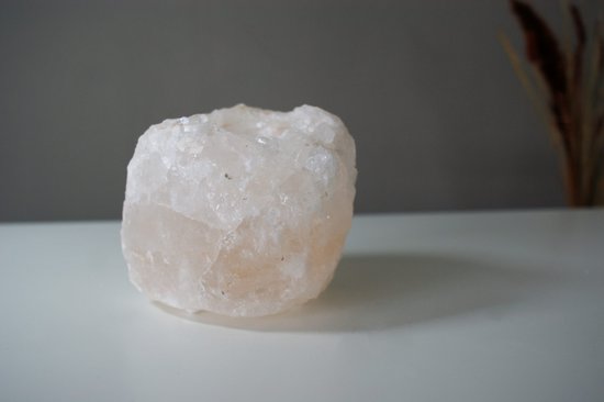 Himalayazout Theelichthouder | zoutsteen waxinelichtjeshouder | zoutkristal | FLOATY STONE