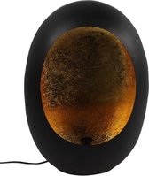 Non-branded Tafellamp Eggy 25w 39 X 56 Cm E27 Staal Zwart
