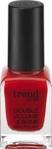 trend IT UP Nagellak Double Volume & Shine Nail Polish Rood 180, 11 ml