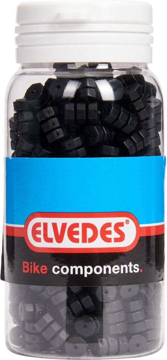 Elvedes Framebeschermer 1,1 X 1,5 Mm Rubber Zwart 250 Stuks van Elvedes — afbeelding 2