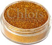 Chloïs Glitter Red Gold 10 ml - Chloïs Cosmetics - Chloïs Glittertattoo - Cosmetische glitter geschikt voor Glittertattoo, Make-up, Facepaint, Bodypaint, Nailart - 1 x 10 ml