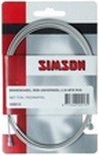 Simson binnenkabel rem universeel 2,35 mtr rvs.