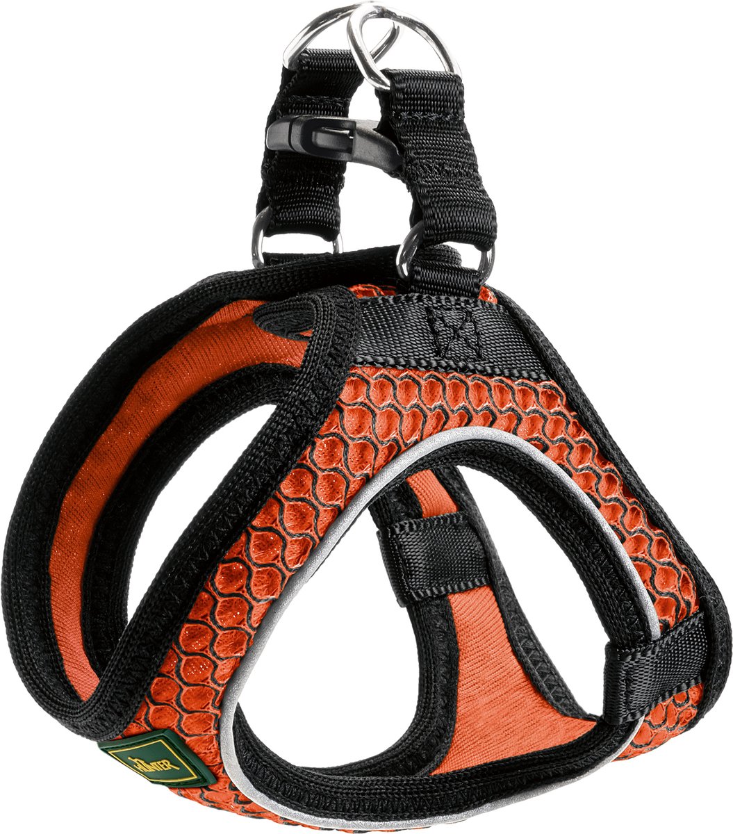 Hondentuigje Hunter Hilo-Comfort XS-S Oranje (37-42 cm)
