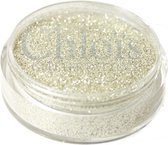 Chloïs Glitter Silver Pure 10 ml - Chloïs Cosmetics - Chloïs Glittertattoo - Cosmetische glitter geschikt voor Glittertattoo, Make-up, Facepaint, Bodypaint, Nailart - 1 x 10 ml
