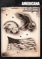 Wiser's Airbrush TattooPro Stencil – Americana