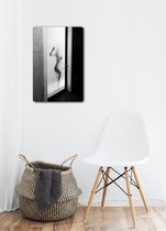 Muurdecoratie Silhouet - Schilderij op plexiglas - Wall Art - Schilderij - 45 x 65 cm - Woonkamer - interieur design - Music Wave Art