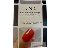 CND - Colour - Shellac - Foil Remover Wraps - 10 pak