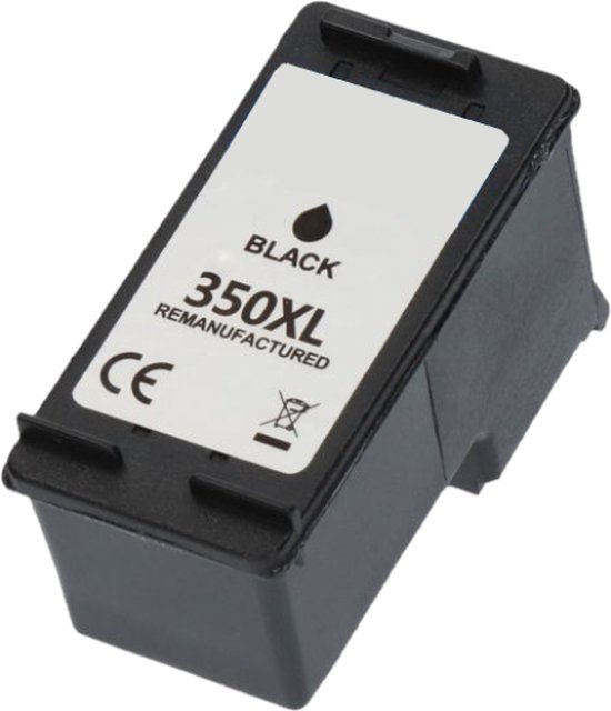 Een nacht vos regisseur Inktcartridge voor HP 350XL (Remanufactured) | Zwarte inkt cartridge voor HP  Deskjet... | bol.com
