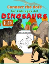Dinosaur connect the dots for kids ages 4-8