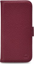 Mobilize Elite Gelly Bookcase Hoesje - Geschikt voor Samsung Galaxy A70 - Gsm case - Bordeaux Rood