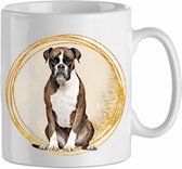 Mok Boxer 1.1 | Hond| Cadeau| Cadeau | Beker 31 CL