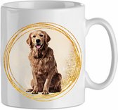 Mok Golden Retriever 1.5 | Hond| Cadeau| Cadeau | Beker 31 CL