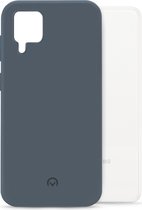 Samsung Galaxy M12 Hoesje - Mobilize - Rubber Gelly Serie - TPU Backcover - Blauw - Hoesje Geschikt Voor Samsung Galaxy M12