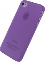 Apple iPhone 4/4s Hoesje - Xccess - Thin Frosty Serie - Hard Kunststof Backcover - Paars - Hoesje Geschikt Voor Apple iPhone 4/4s