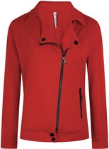 Zoso Vest Uma Sporty Biker 221 Red Dames Maat - S