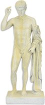 Resin beeld - naakte man - erotisch sculptuur - 58,1 cm hoog