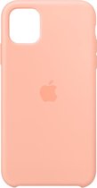 Iphone 11 siliconen hoesje - Silicone Case- - Sand Pink - Zandroze - met Apple logo