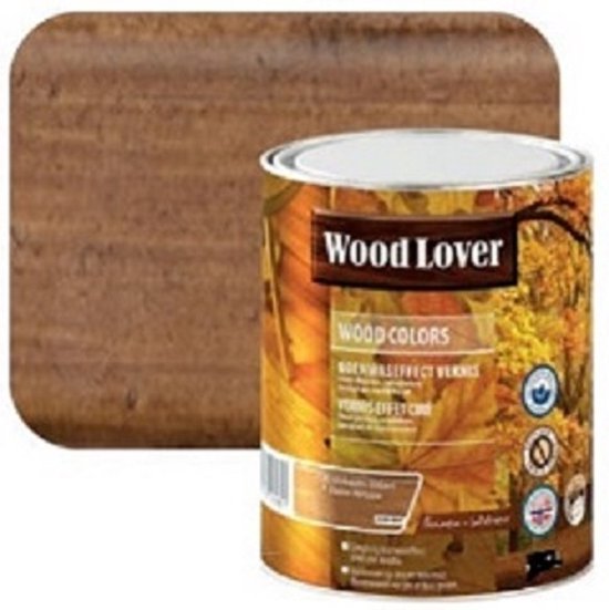 Wood Lover Wood Colors - Vernis effet cire - 120 ébène africain - 0,25 L