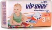 Bebiko VIP Baby Midi Active & Soft Pampers Luiers - Voordeelverpakking - Maat 3 (5-9 kg) - 108 stuks (3 x 36)